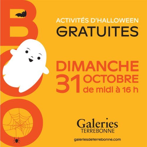 Halloween Aux Galeries Terrebonne - Tourisme Des Moulins